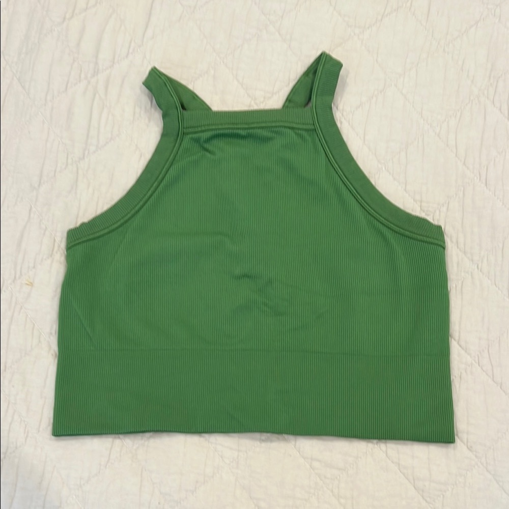 Athleta Cropped Ribbed Tank Top